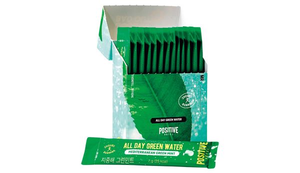 POSITIVE HOTEL 地中海グリーンミントむくみ解消サプリドリンク