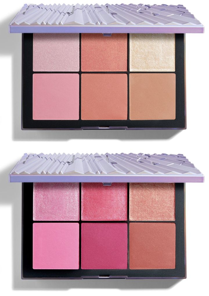 〈上から〉エシリアル オーラ ブラッシュ パレット ライトスピード、同 ニューレルム 各￥8,800（ともに11月21日より限定発売）