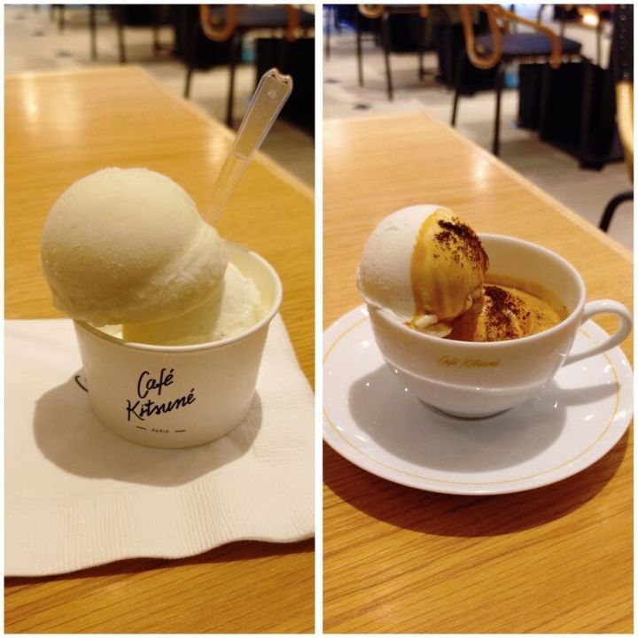 カフェキツネでティータイム