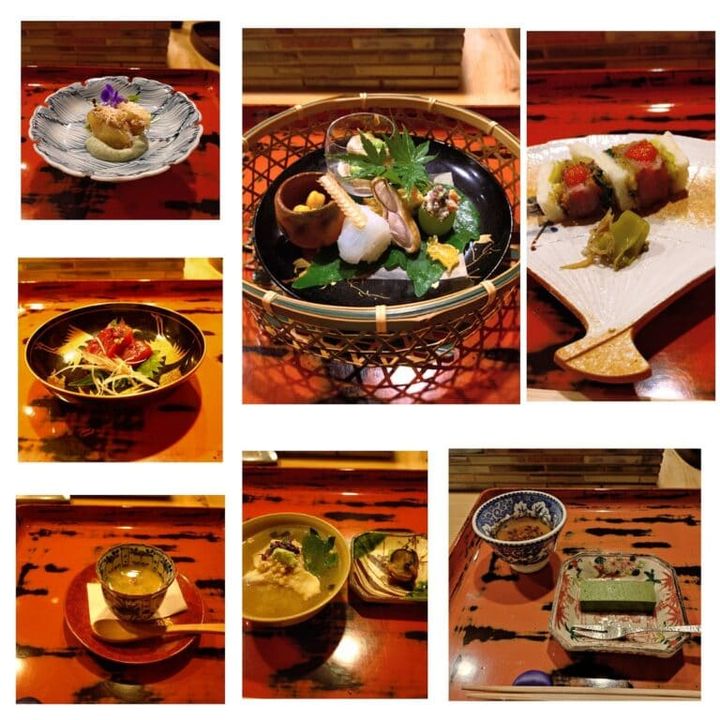 「くずし よしよし」のお料理