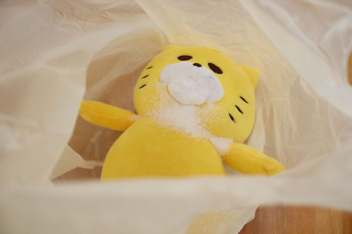 洗濯ナシで汚れを一掃！「ぬいぐるみ」を型崩れさせずにキレイにする裏ワザ〈検証してみた〉