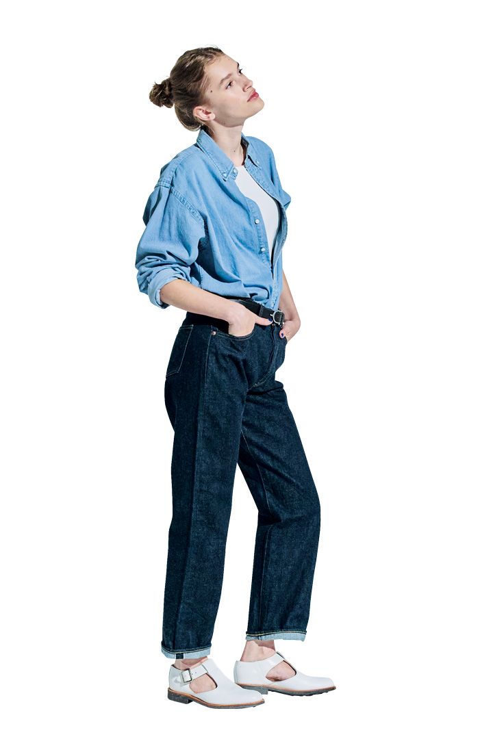 ユニクロのデニムをどう着こなす？ストレートジーンズのコーデ4選