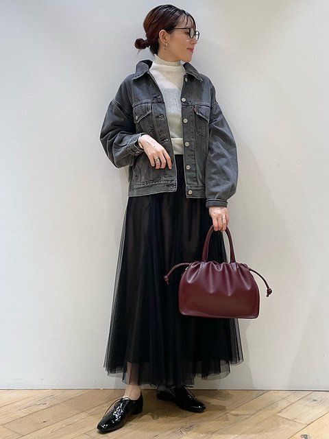 デニムジャケットコーデ5