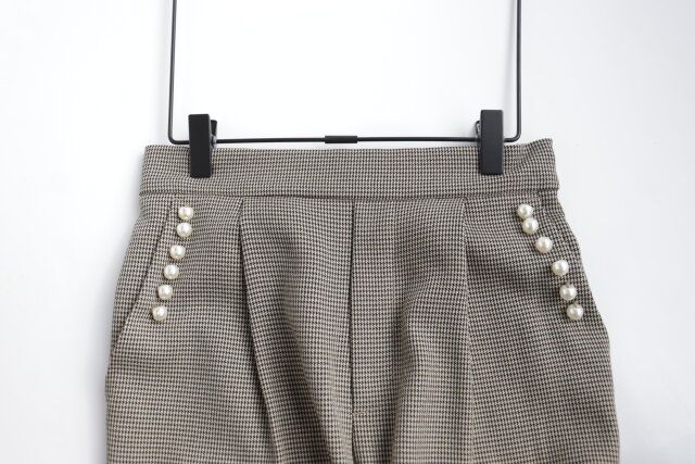 一体型おしゃれ着ハンガー（大人用） ズボンクリップ