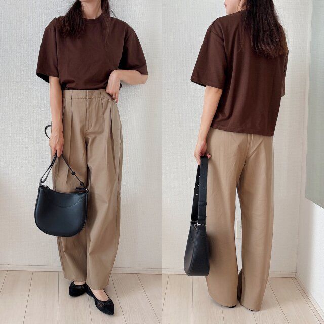 ブラウンで秋らしさをプラス