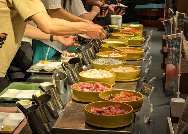 大江戸三つ星バイキングのラインナップ