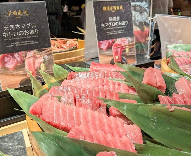 大江戸三つ星バイキングのラインナップ