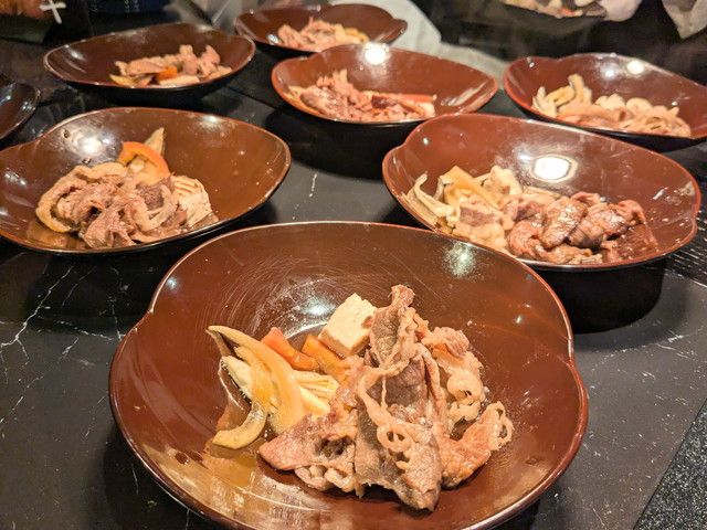 大江戸三つ星バイキングのラインナップ