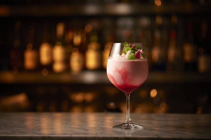 ストロベリーチョコレートのキャラメルフローズン