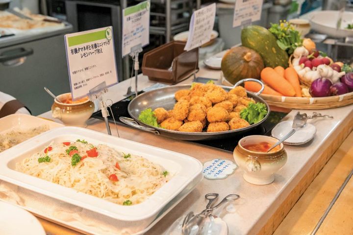 毎日メニューが替わるのも楽しみ！