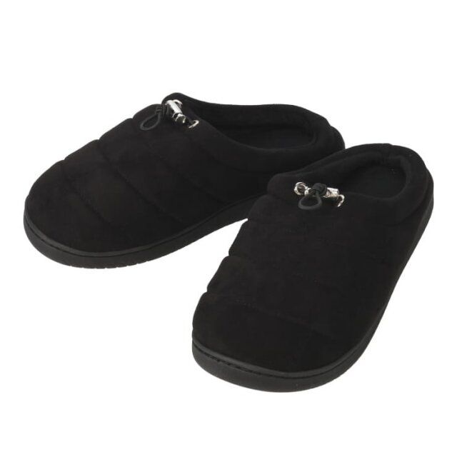 2025秋冬しまむら黒モックシューズ