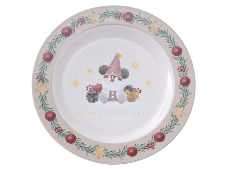 東京ディズニーリゾート“ディズニー・クリスマス2025”チョコレートケーキ(ナッツ入り)、スーベニアプレート付き