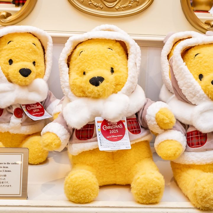 東京ディズニーリゾート グッズ「くまのプーさん ぬいぐるみ」