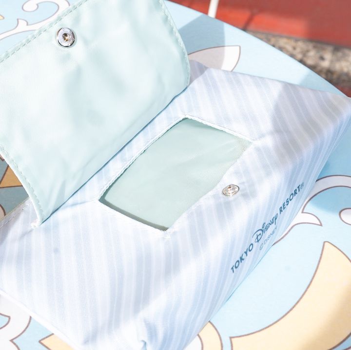 東京ディズニーリゾート“ディズニー・クリスマス2025”スーベニアおてふきキャリー 内側