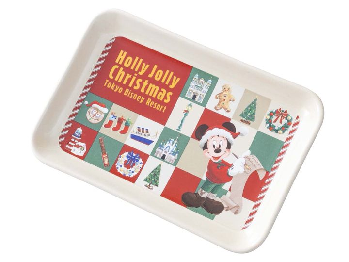 東京ディズニーリゾート“ディズニー・クリスマス2025”チョコレートケーキ(ナッツ入り)、スーベニアプレート付き