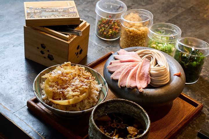 ずらりと並べてみると圧巻！味変が何通りもできる