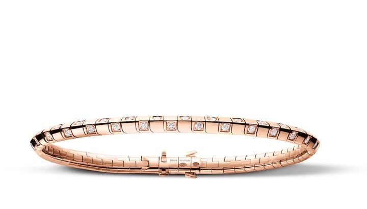 「ル ダミエ ドゥ ルイ・ヴィトン」ブレスレット（PG×ダイヤモンド）¥2,431,000