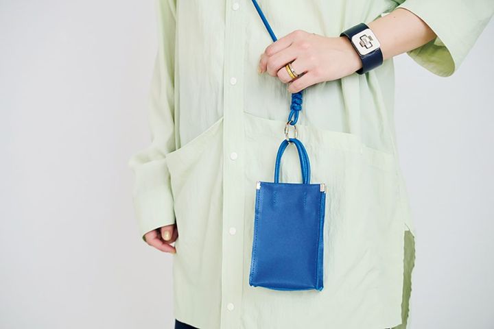 ENTOHASHIGUCHI×kinoko.のミニショッパー付きバッグ