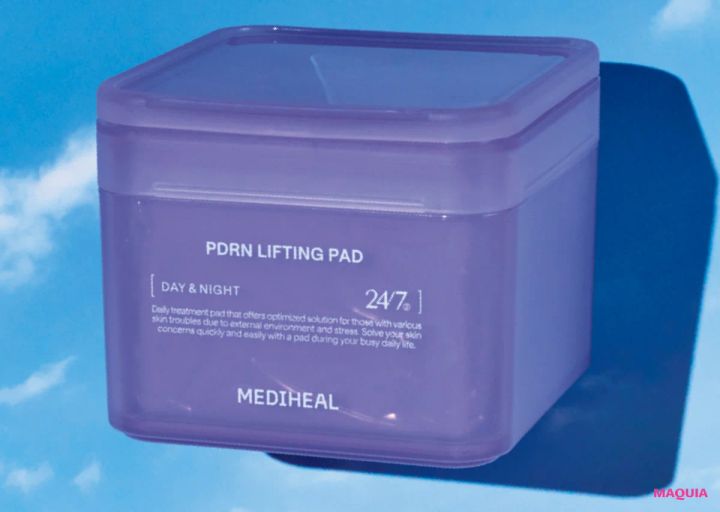 新作 スキンケア ニュース 安倍佐和子 メディヒール PDRN リフティングパッド 