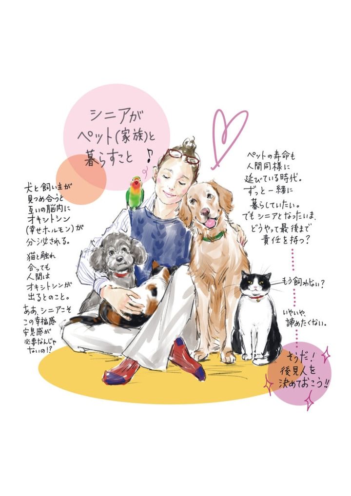 シニアがペット（家族）と暮らすこと