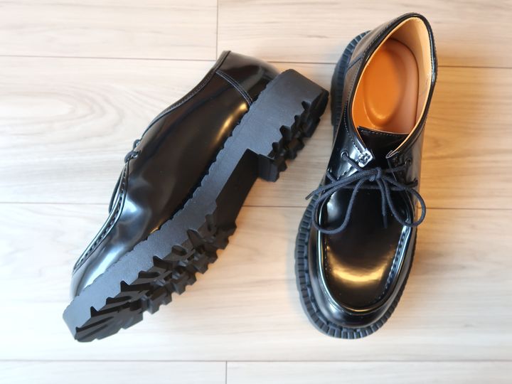 厚底でスタイルアップもかないます