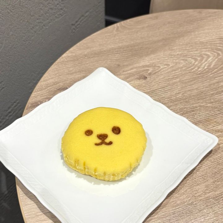 お月見ベアフルのスチームケーキ