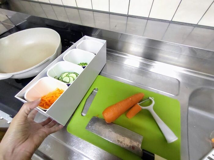 ヨーグルトの空き容器が【無印良品】にシンデレラフィット♡キッチンまわりで大活躍！