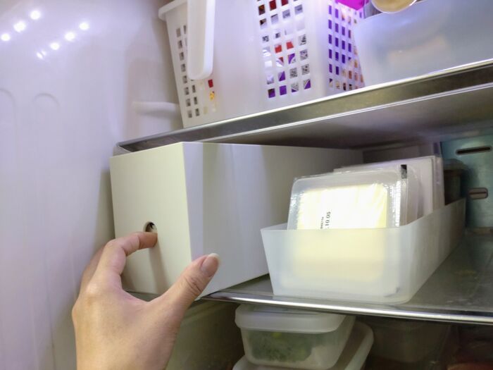 ヨーグルトの空き容器が【無印良品】にシンデレラフィット♡キッチンまわりで大活躍！