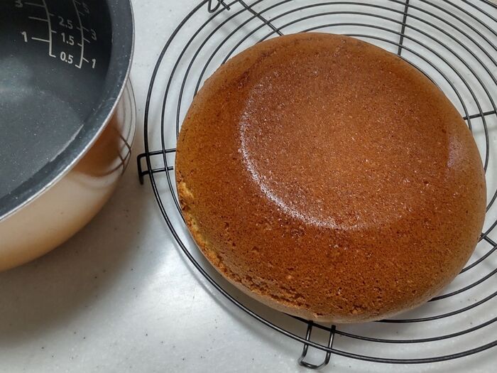 『炊飯器カステラ』の作り方。昔から作り続けているわが家のお宝レシピ♡できたてをぜひ味わって～！