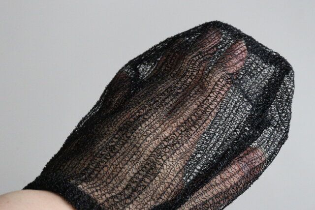 セリアのからだ洗いミトン ハード5