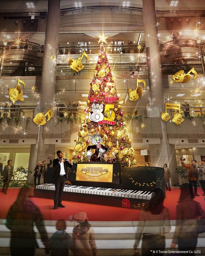 ランドマークプラザ「Tom and Jerry MUSIC TREE」