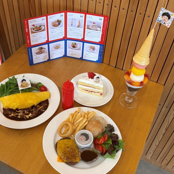 【東京・立川】鈴木のりたけ「大ピンチ展！プラス」のコラボカフェ