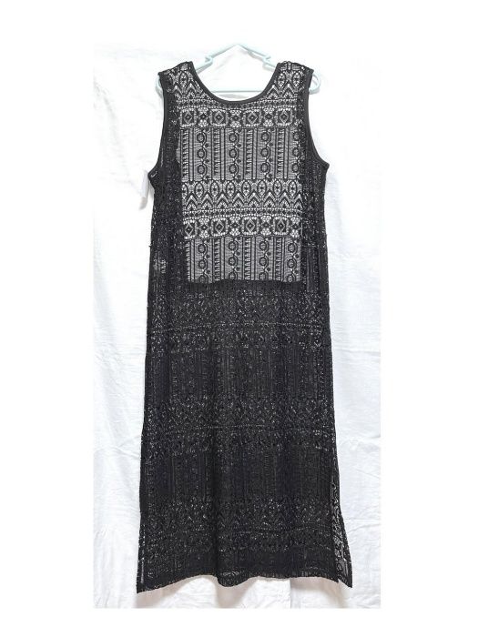 しまむらの「2セット タンクトップ＋レースワンピース」