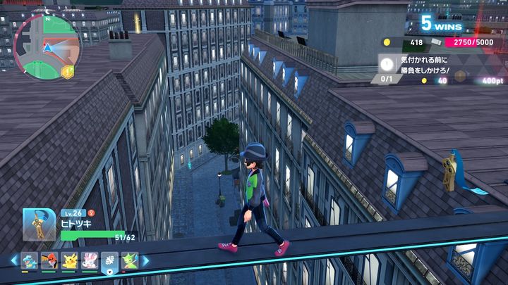 夜は「バトルゾーン」でポケモン勝負！6