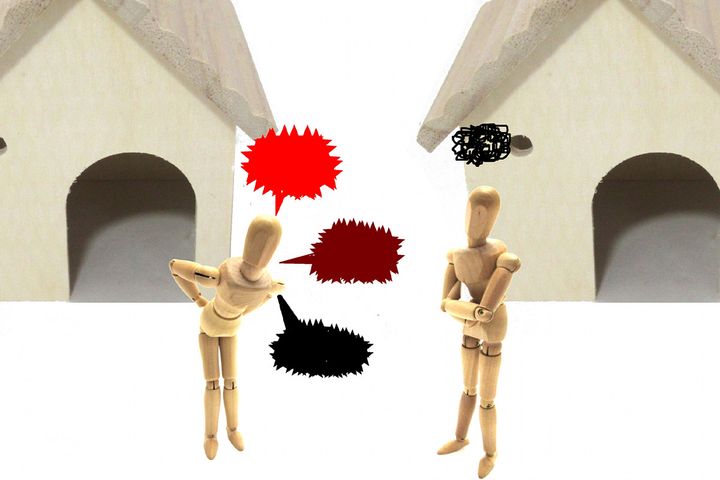 隣人トラブルのイメージ……