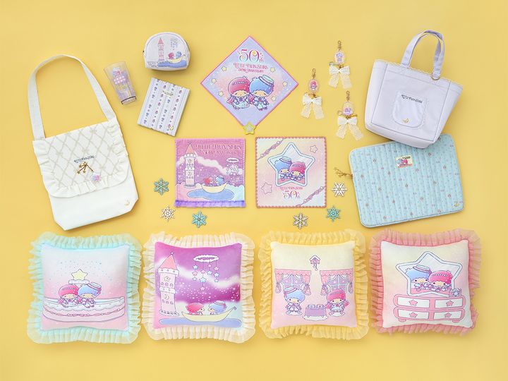 「リトルツインスターズ（キキ＆ララ）」50周年記念グッズ