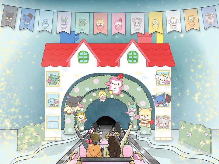 サンリオキャラクターボートライド Illumination Party with JOCHUM