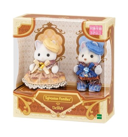 シルバニアファミリーとDelReYが初コラボ。限定のダイヤモンドショコラBOXを発売