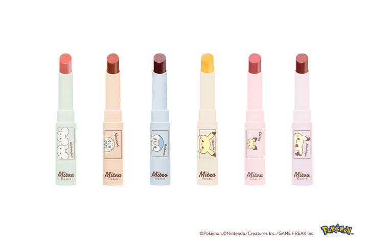 <ポケピースデザイン>セラムオイルリップスティック全6色