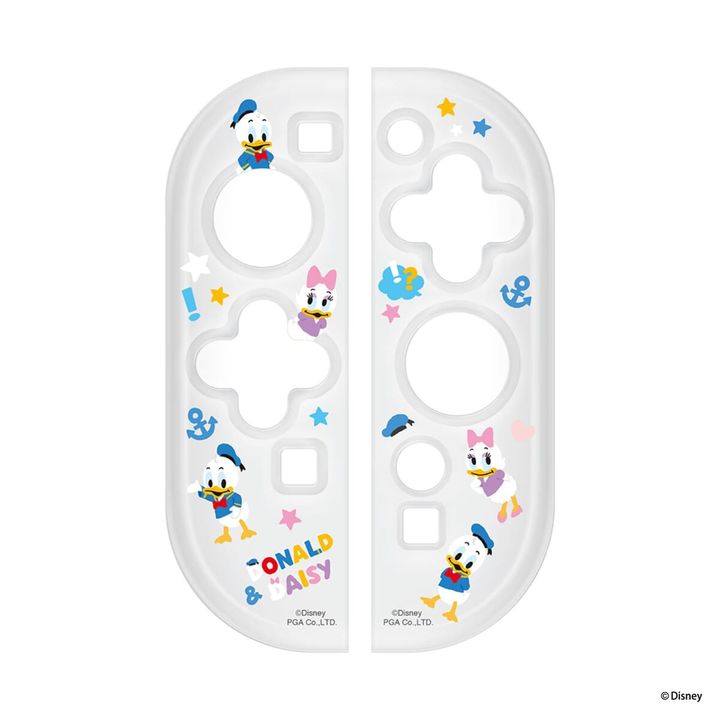 ディズニー「SWITCH2対応 TPUソフトカバー」ドナルド＆デイジー