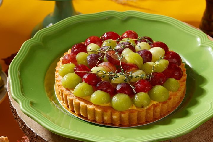 シャインマスカットとぶどうのタルト