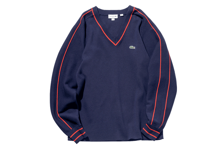 〈ラコステ〉のスポーツニット