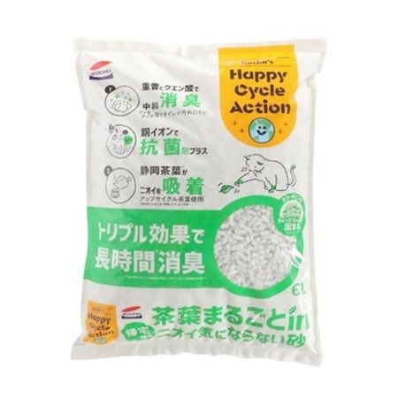 廃棄物を有効活用するペット用品ブランド「Kocho’s Happy Cycle Action」誕生！第1弾製品は「茶殻」を使用した猫砂