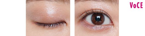 くすみベージュにブルーの閃光をIN