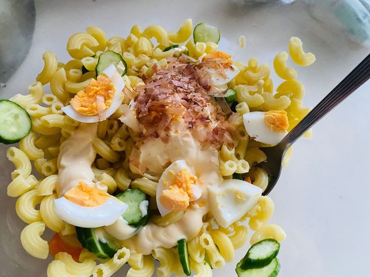 意表をつく隠し味！マカロニサラダ