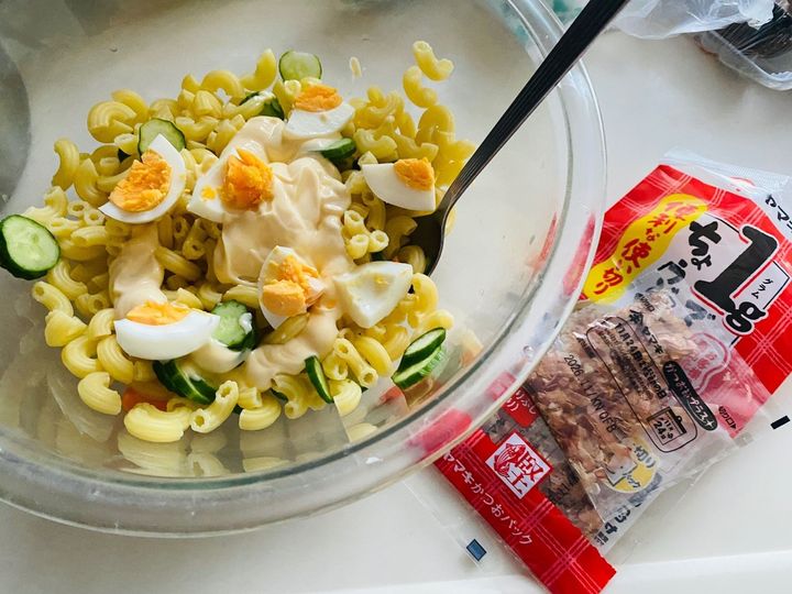 意表をつく隠し味！マカロニサラダ