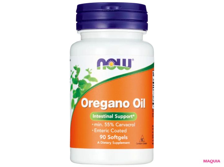 腸活 腸のカビ NOW Foods オレガノオイル ソフトジェル 