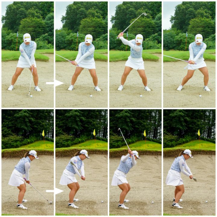 女子プロのバンカーショットを解説！一発脱出できる秘密とは？