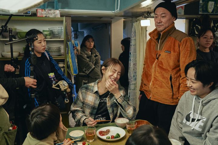 映画『ナイトフラワー』メイキング写真 （C）2025「ナイトフラワー」製作委員会 width=