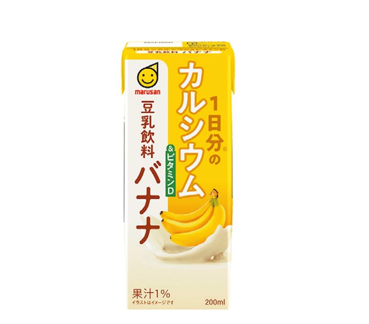 1日分のカルシウム＆ビタミンD 豆乳飲料 バナナ